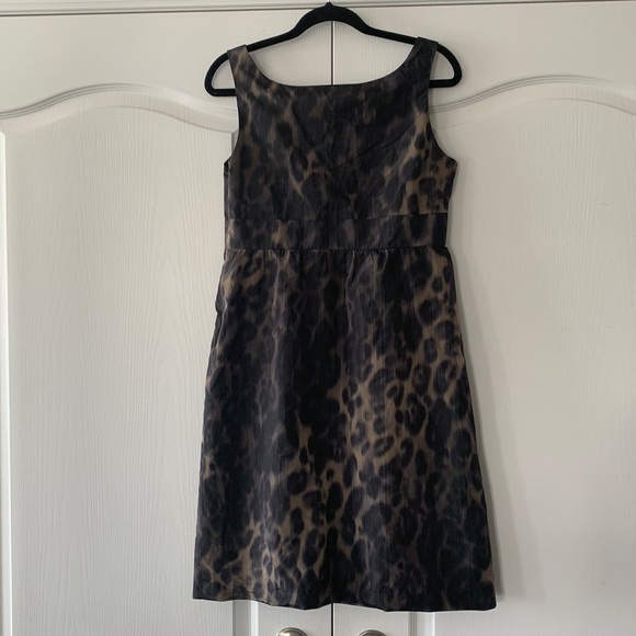 EUC Helene Berman sleeveless animal print dress - Picture 6 of 10